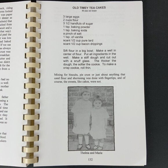 Recipes From Sweet Yesterday Cookbook Signed By Thelma Allen 1994 Spiral Bound - Picture 14 of 16